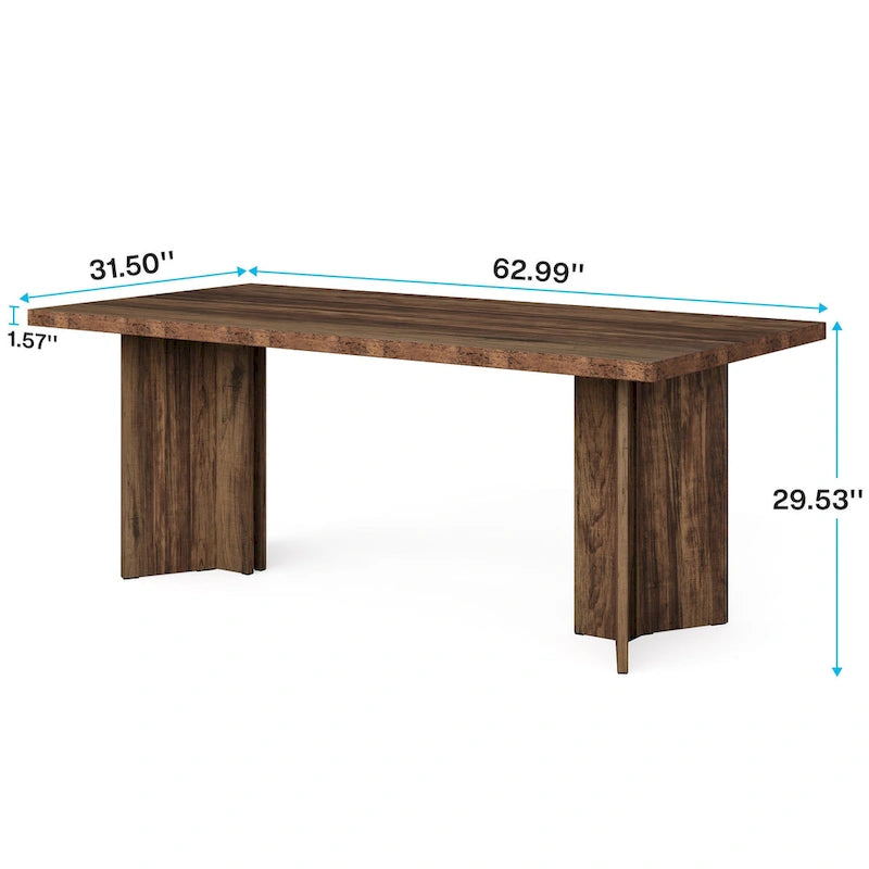 Tavolo da cucina da pranzo lungo 160 cm per sala da pranzo