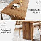 Tavolo da cucina da pranzo lungo 160 cm per sala da pranzo