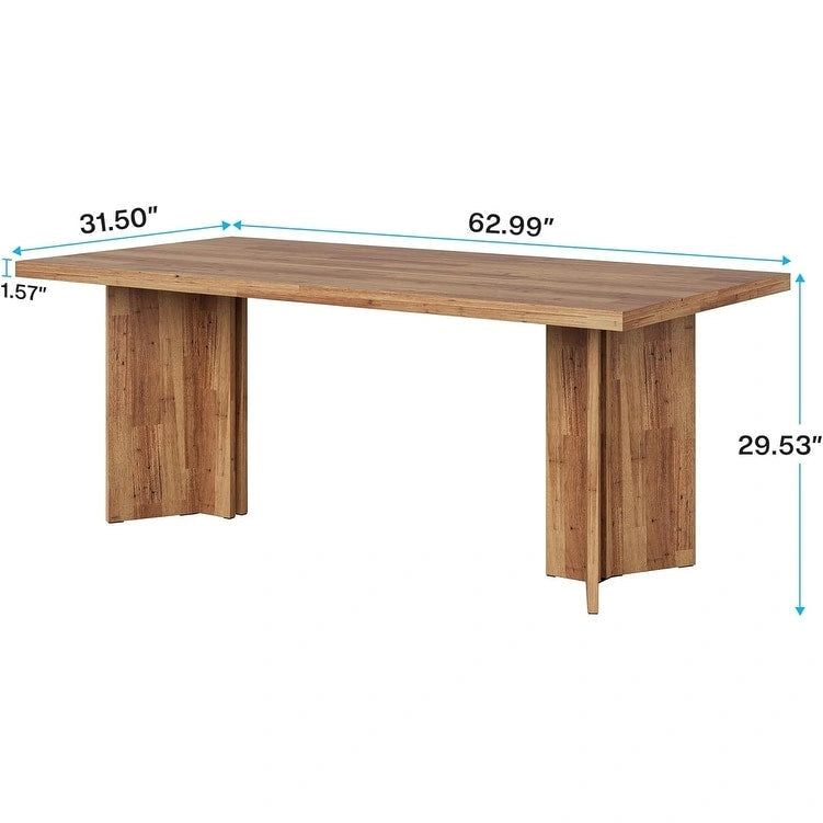 Tavolo da cucina da pranzo lungo 160 cm per sala da pranzo