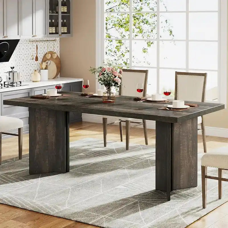 Tavolo da cucina da pranzo lungo 160 cm per sala da pranzo