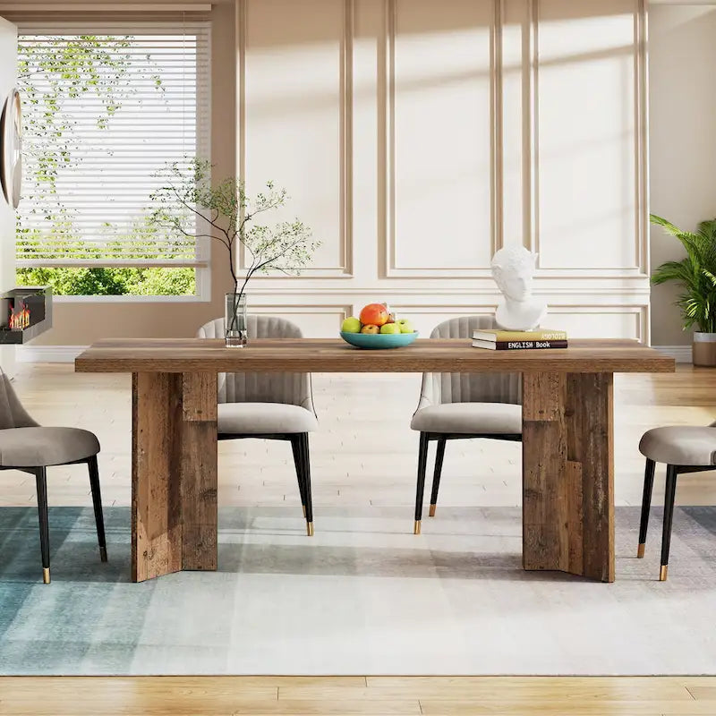 Tavolo da cucina da pranzo lungo 160 cm per sala da pranzo