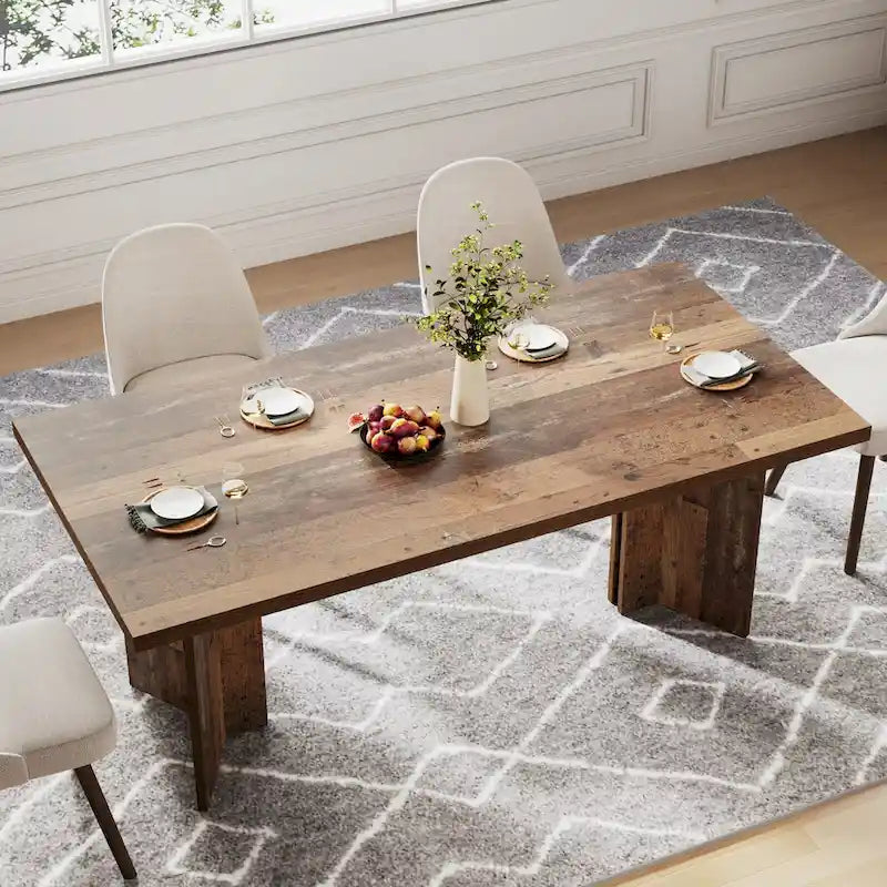 Tavolo da cucina da pranzo lungo 160 cm per sala da pranzo