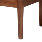 Set Panca Angolare da Pranzo 2 Pezzi in Rattan Marrone Naturale e Legno di Acacia Marrone, Stile Bohémien Moderno Tabanan