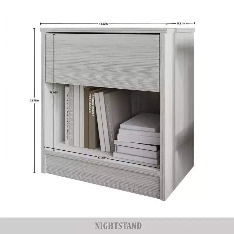 ChaletPosh 1 Drawer Nightstand