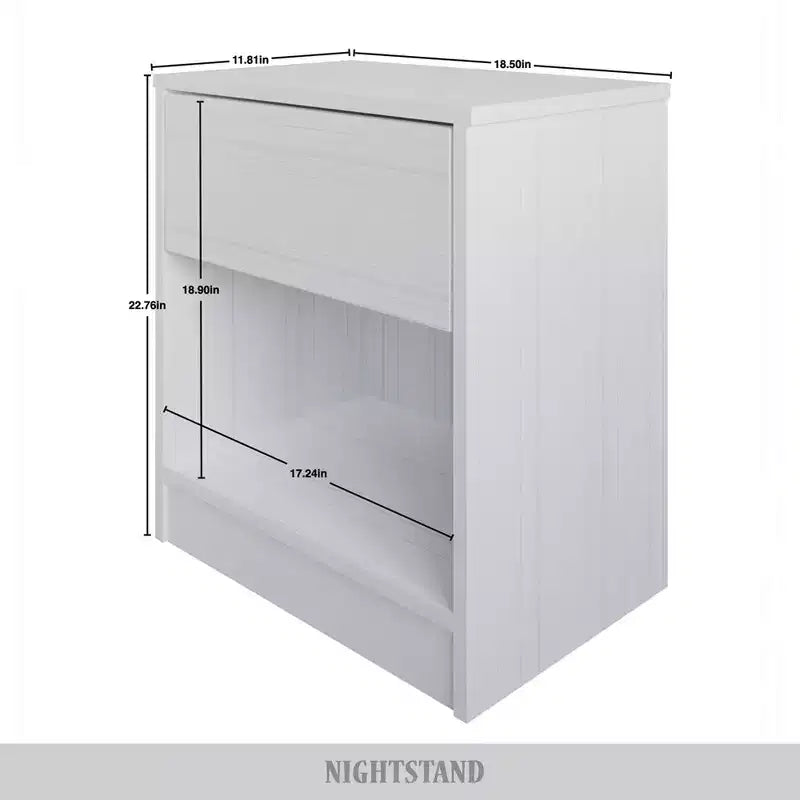 ChaletPosh 1 Drawer Nightstand