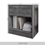 ChaletPosh 1 Drawer Nightstand