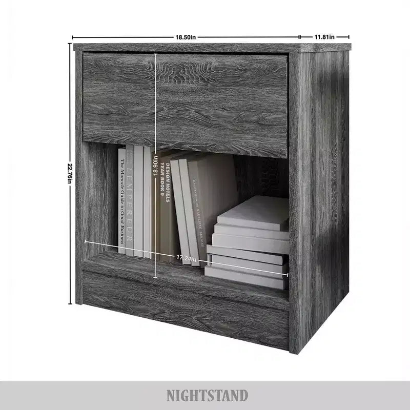 ChaletPosh 1 Drawer Nightstand