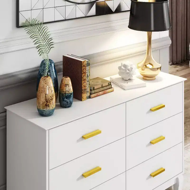Famapy 6 Drawers Dresser Drawer Storage Chest of Drawers