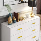 Famapy 6 Drawers Dresser Drawer Storage Chest of Drawers