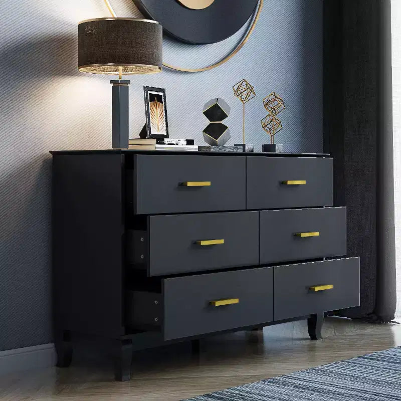 Famapy 6 Drawers Dresser Drawer Storage Chest of Drawers