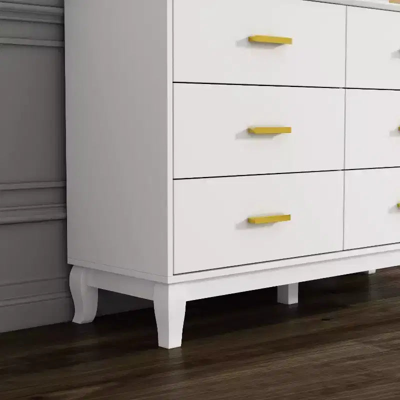 Famapy 6 Drawers Dresser Drawer Storage Chest of Drawers