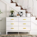 Famapy 6 Drawers Dresser Drawer Storage Chest of Drawers