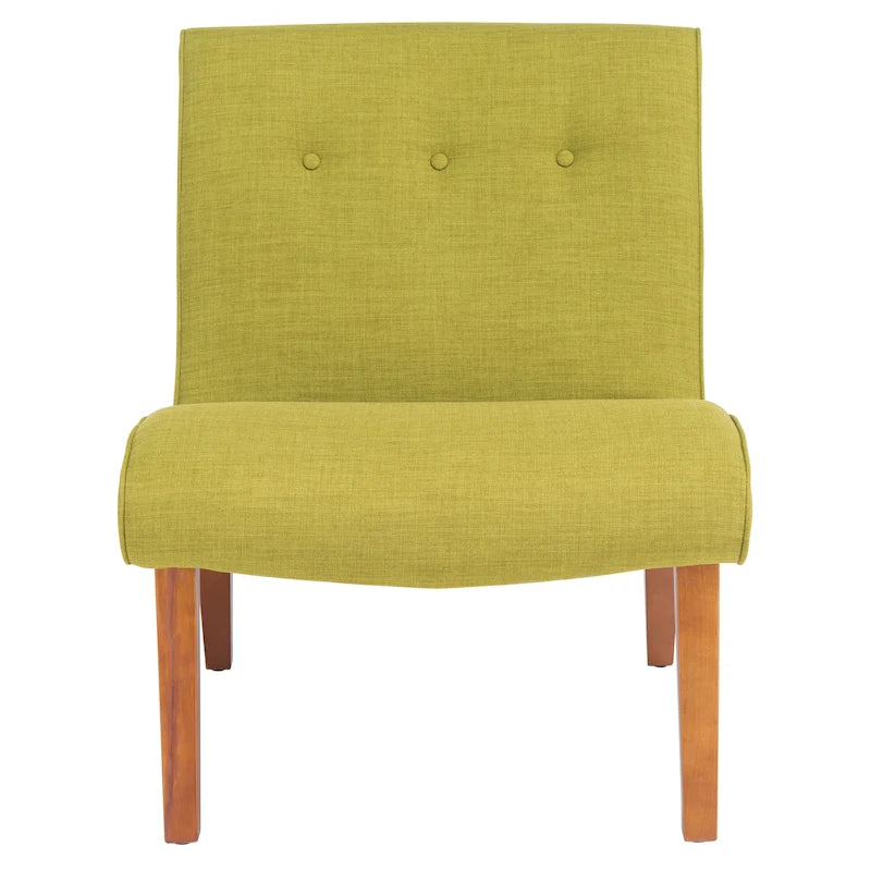 SAFAVIEH Sibille, sedia Mid-Century verde foresta - 25.2 x 29.9 x 30.7 - 25Lx30Px31H