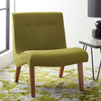 SAFAVIEH Sibille, sedia Mid-Century verde foresta - 25.2 x 29.9 x 30.7 - 25Lx30Px31H