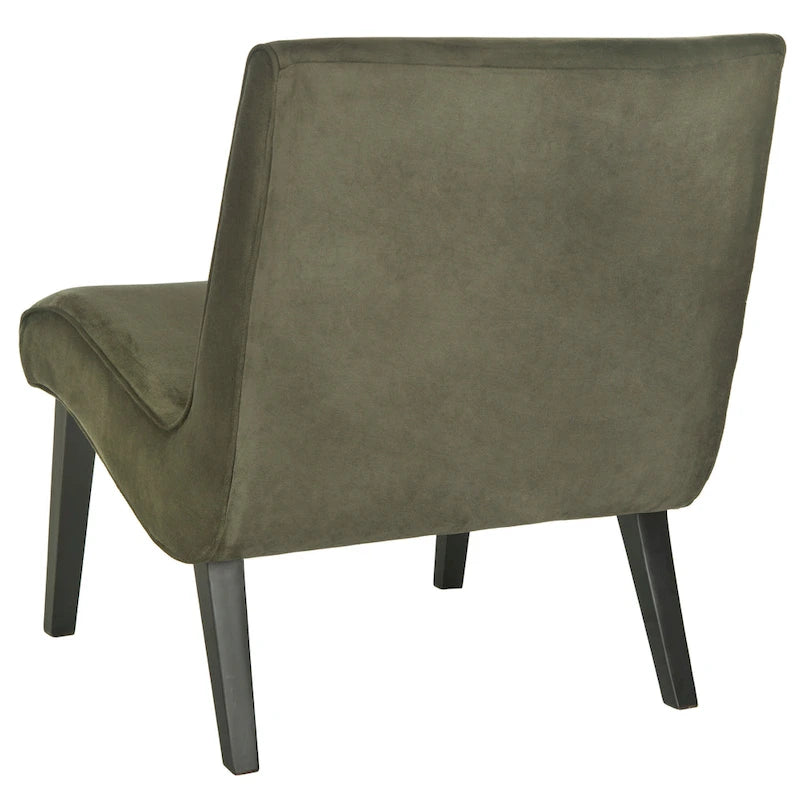 SAFAVIEH Sibille, sedia Mid-Century verde foresta - 25.2 x 29.9 x 30.7 - 25Lx30Px31H