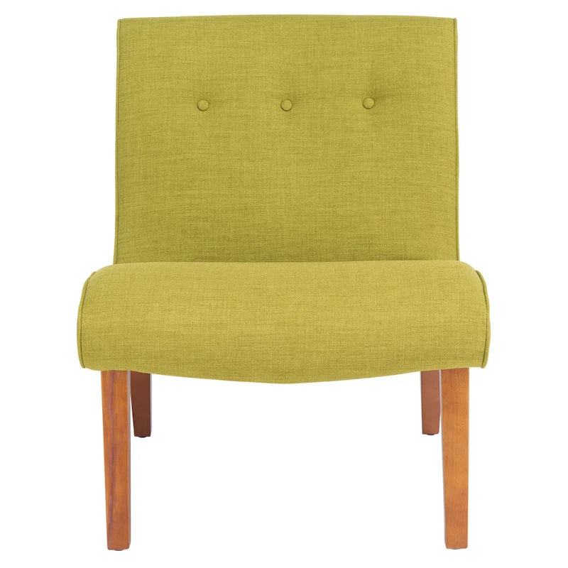 SAFAVIEH Sibille, sedia Mid-Century verde foresta - 25.2 x 29.9 x 30.7 - 25Lx30Px31H