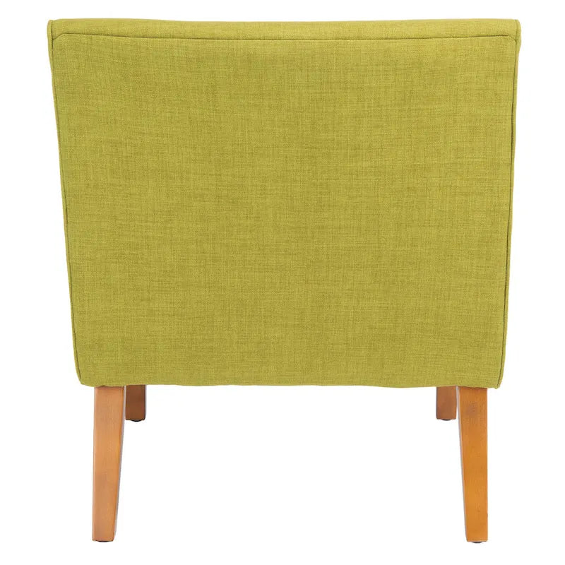 SAFAVIEH Sibille, sedia Mid-Century verde foresta - 25.2 x 29.9 x 30.7 - 25Lx30Px31H