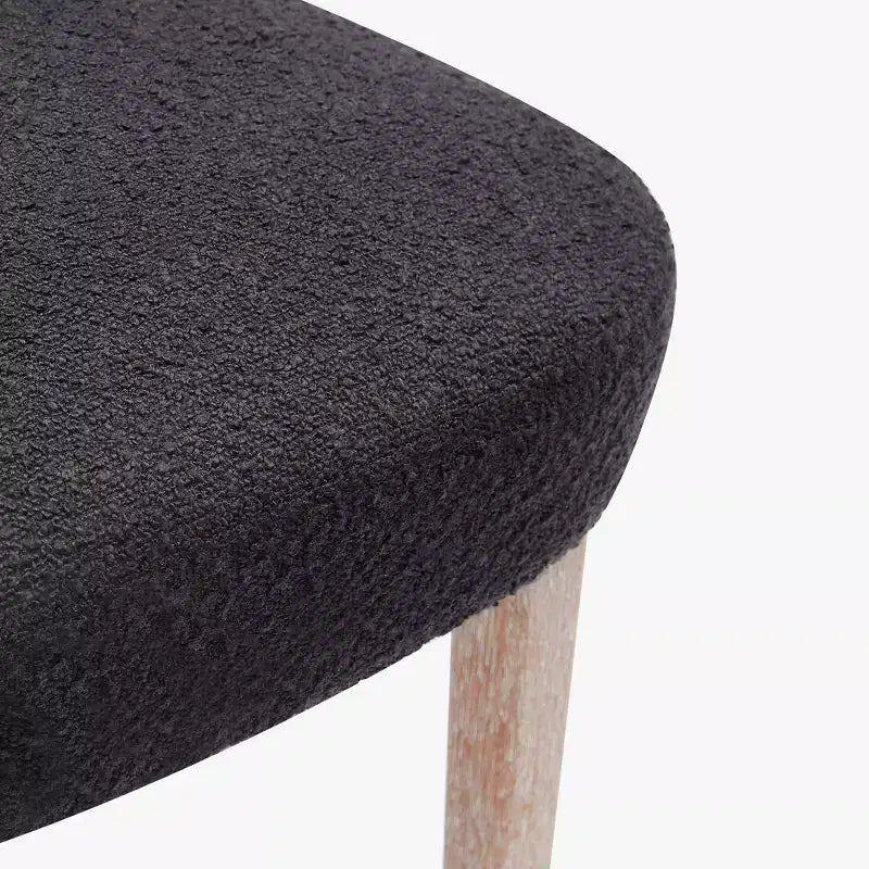 WestinTrends Mid-Century Modern Upholstered Boucle Dining Chair