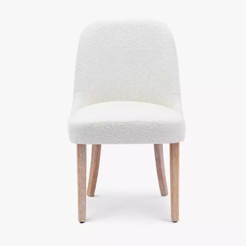 WestinTrends Mid-Century Modern Upholstered Boucle Dining Chair