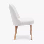 WestinTrends Mid-Century Modern Upholstered Boucle Dining Chair