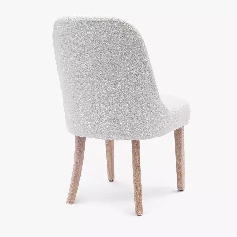 WestinTrends Mid-Century Modern Upholstered Boucle Dining Chair