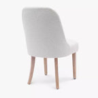 WestinTrends Mid-Century Modern Upholstered Boucle Dining Chair