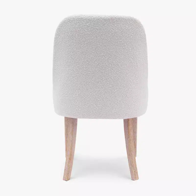 WestinTrends Mid-Century Modern Upholstered Boucle Dining Chair