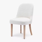 WestinTrends Mid-Century Modern Upholstered Boucle Dining Chair