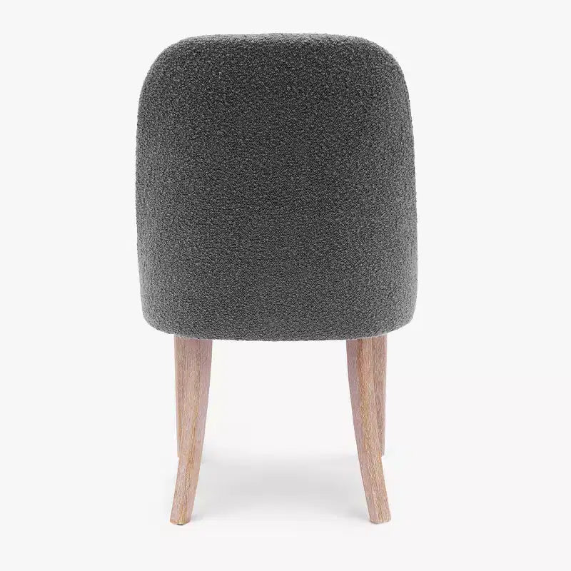 WestinTrends Mid-Century Modern Upholstered Boucle Dining Chair