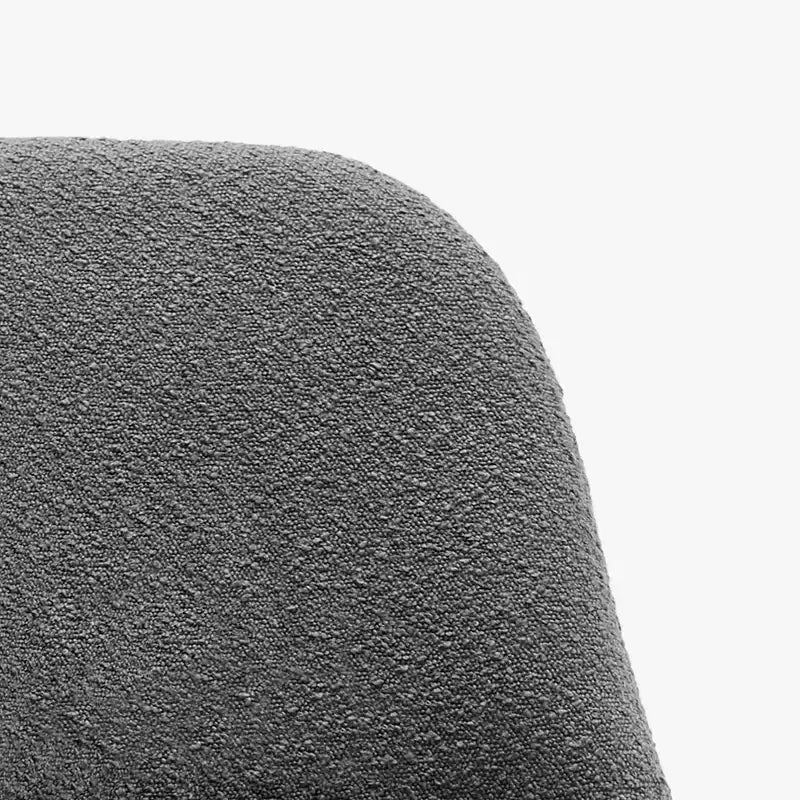 WestinTrends Mid-Century Modern Upholstered Boucle Dining Chair