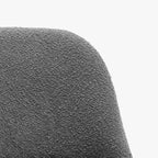 WestinTrends Mid-Century Modern Upholstered Boucle Dining Chair