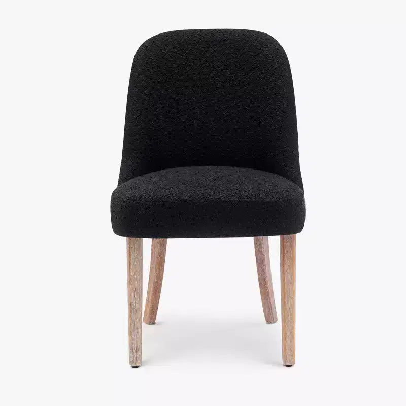 WestinTrends Mid-Century Modern Upholstered Boucle Dining Chair