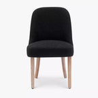 WestinTrends Mid-Century Modern Upholstered Boucle Dining Chair