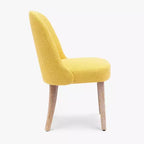 WestinTrends Mid-Century Modern Upholstered Boucle Dining Chair