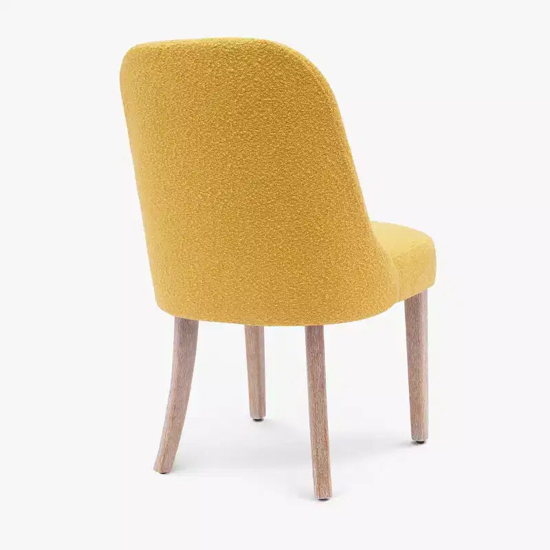 WestinTrends Mid-Century Modern Upholstered Boucle Dining Chair