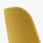 WestinTrends Mid-Century Modern Upholstered Boucle Dining Chair