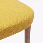 WestinTrends Mid-Century Modern Upholstered Boucle Dining Chair