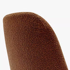 WestinTrends Mid-Century Modern Upholstered Boucle Dining Chair