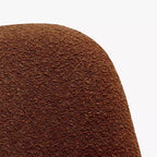 WestinTrends Mid-Century Modern Upholstered Boucle Dining Chair
