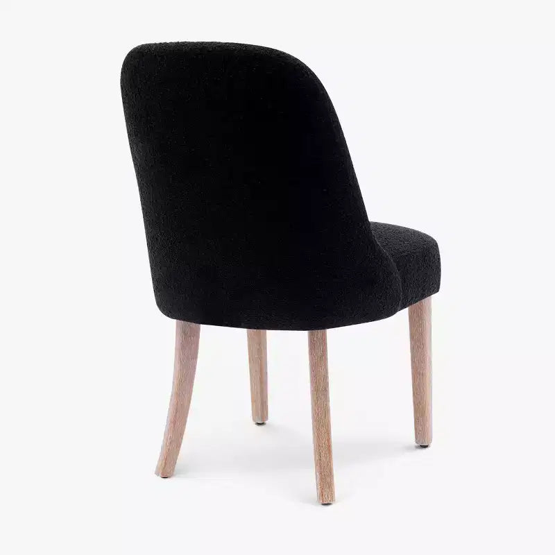 WestinTrends Mid-Century Modern Upholstered Boucle Dining Chair