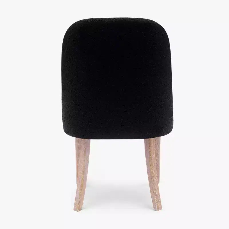 WestinTrends Mid-Century Modern Upholstered Boucle Dining Chair