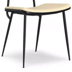 WyndenHall Set of 2 Renata Faux Leather Dining Chairs