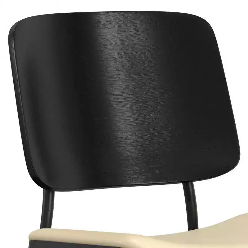 WyndenHall Set of 2 Renata Faux Leather Dining Chairs