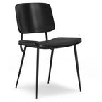 WyndenHall Set of 2 Renata Faux Leather Dining Chairs