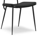 WyndenHall Set of 2 Renata Faux Leather Dining Chairs