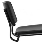 WyndenHall Set of 2 Renata Faux Leather Dining Chairs