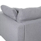 128.2W Modular Sectional Sofa, U-Shape Convertible Sofa Couch Set with Removable Ottomans 4S -ModernLuxe