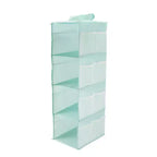 Unique Bargains 2-Shelf Closet Hanging Organizer with Magic Tapes