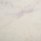 Tavolino da caffè Art Déco in marmo con cornice circolare aperta dorata, completamente assemblato, 99 cm L x 53 cm P x 46 cm A