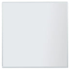 Tavolino d'appoggio con finitura a specchio, finitura completamente a specchio, 40,6 cm L x 40,6 cm P x 40,6 cm H, design salva-spazio